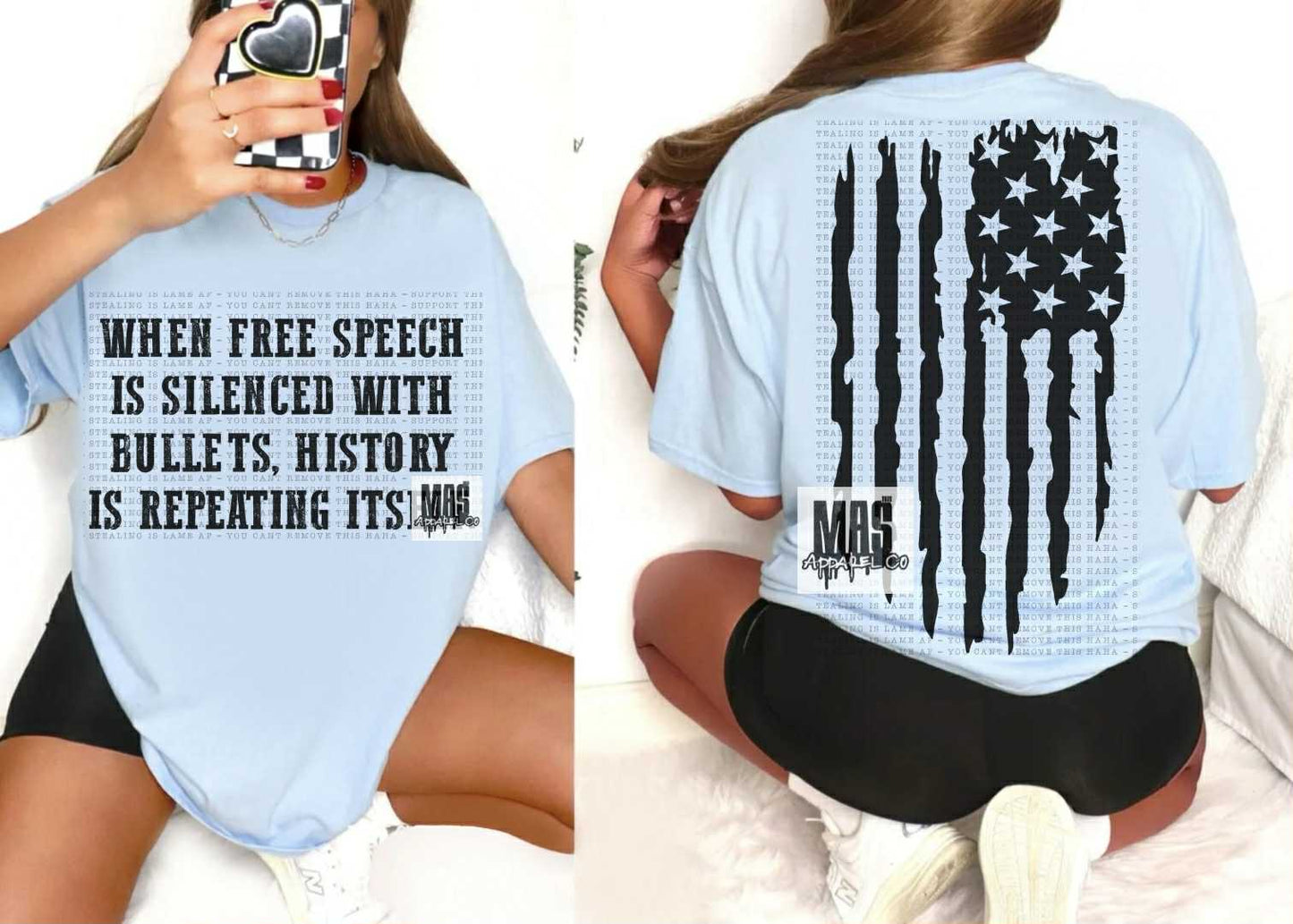 Free Speech History Tshirt