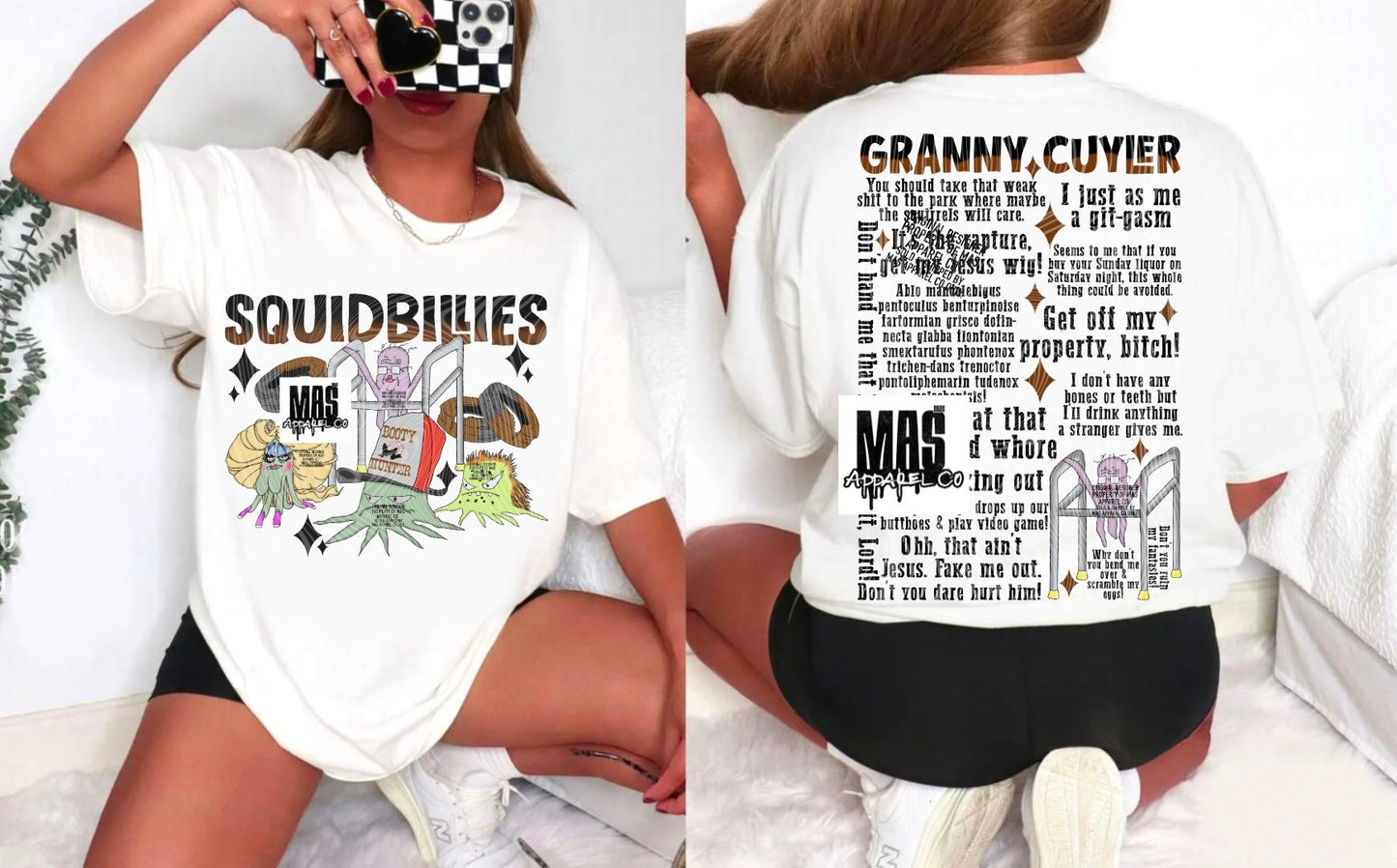 Granny Cuyler Squidbillies Quote tshirt