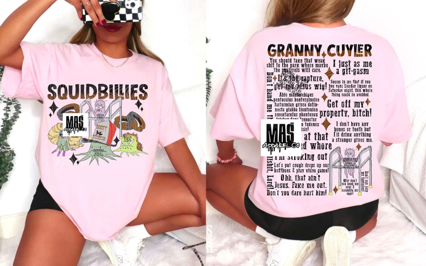 Granny Cuyler Squidbillies Quote tshirt