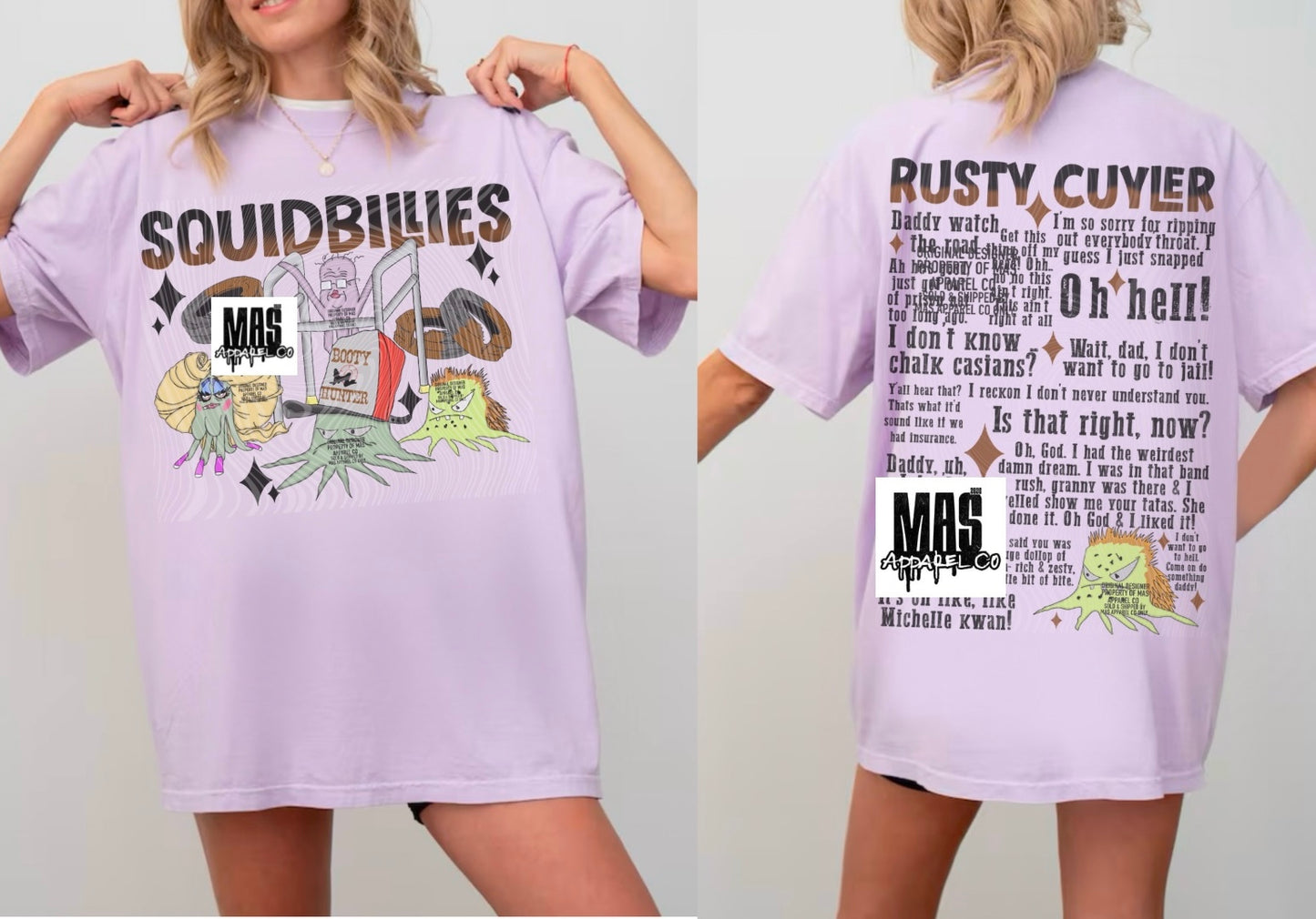Rusty Cuyler Squidbillies Quote graphic tee