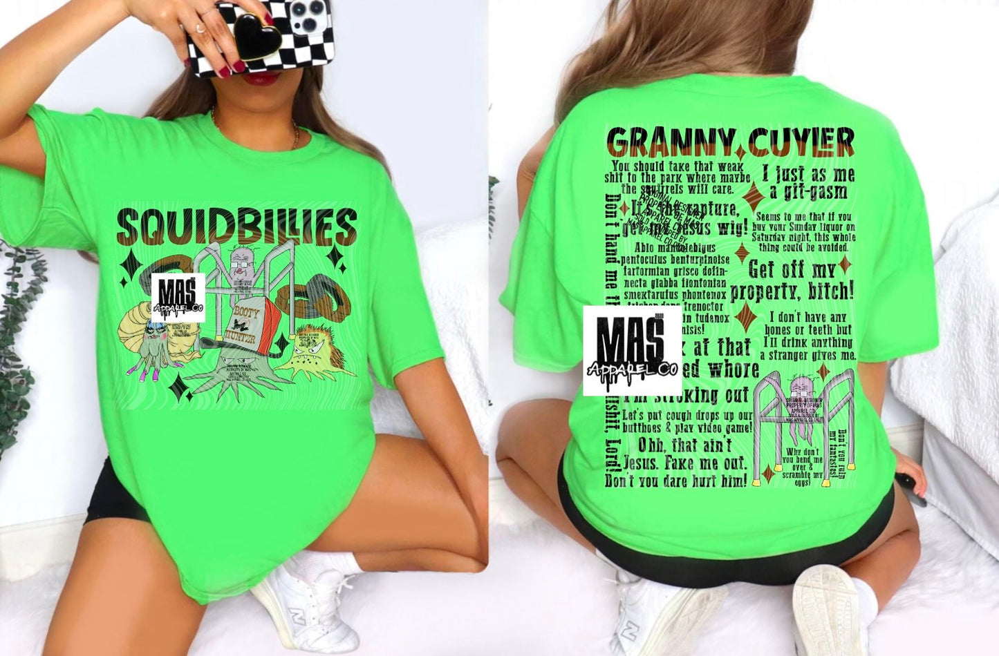 Granny Cuyler Squidbillies Quote tshirt
