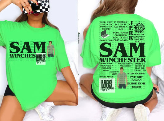 Sam Winchester Quote Tee