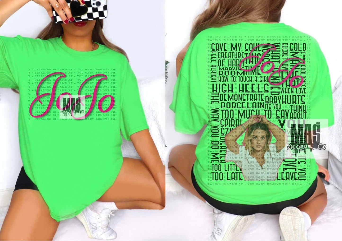 Jojo song title music Tee