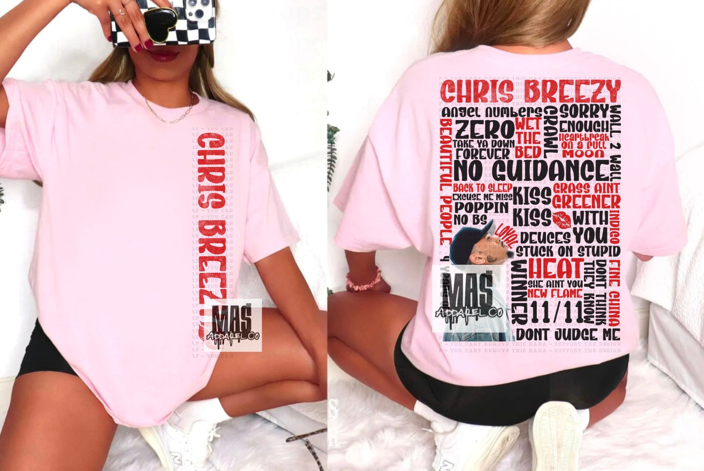 Chris Brown Song title Tee
