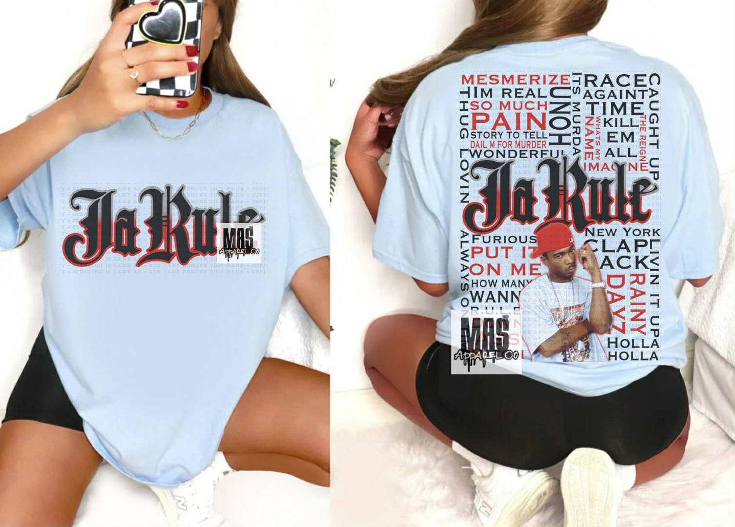 Ja Rule Nostalgic Concert Tshirt