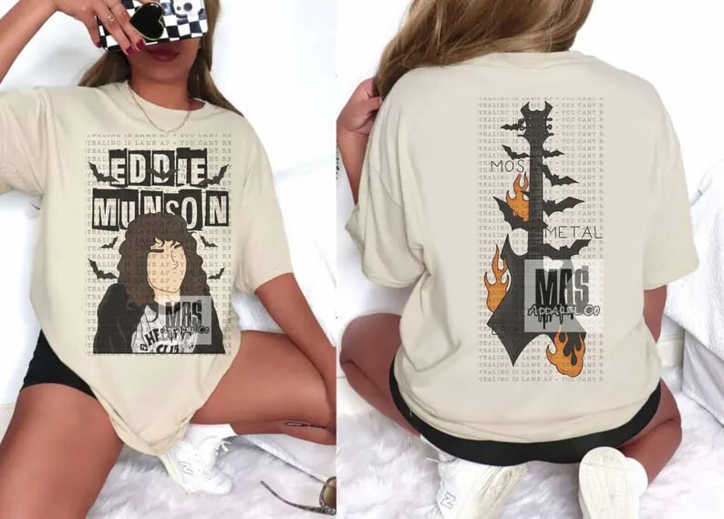 Eddie Munson Stranger Things shirt