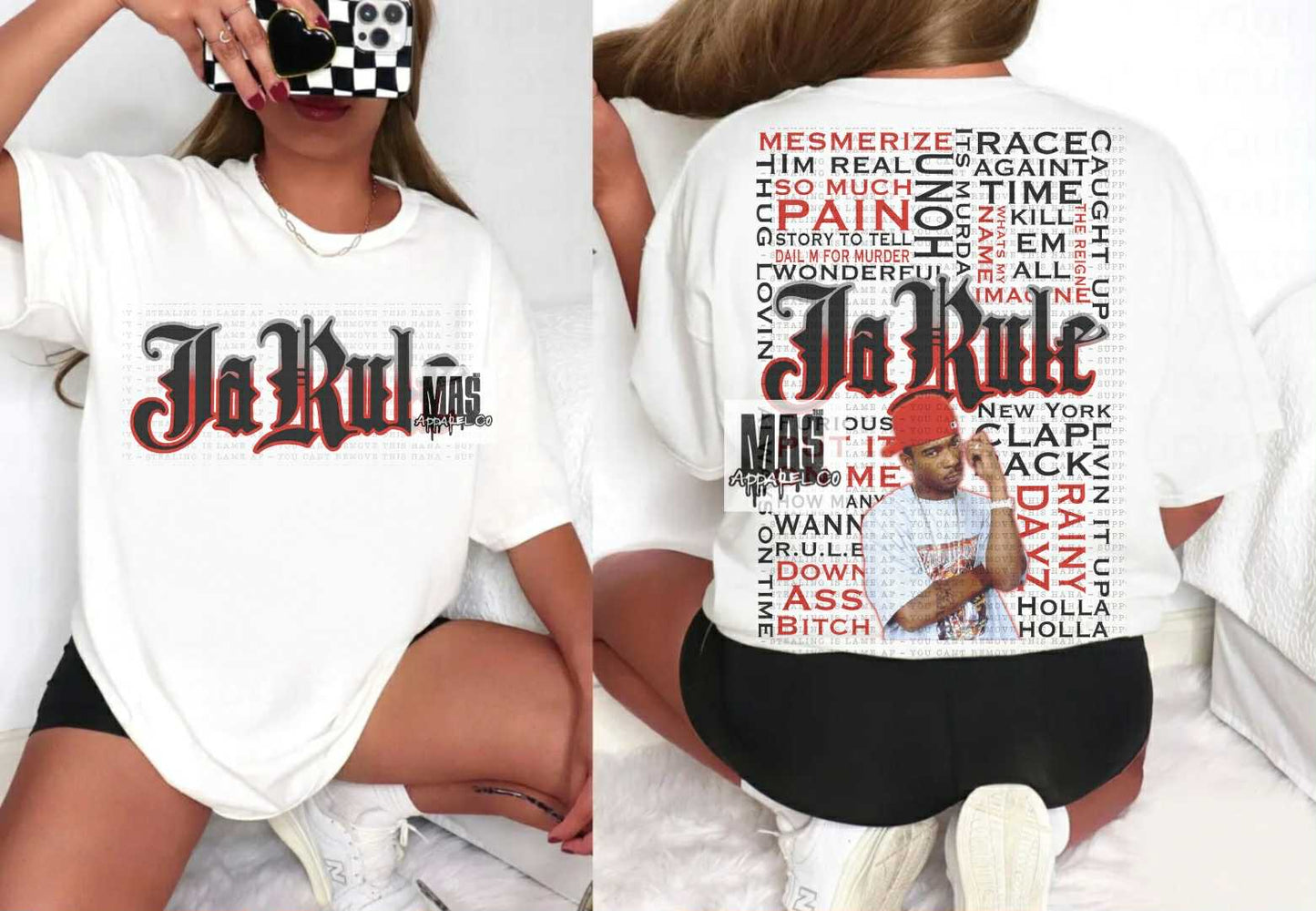 Ja Rule Nostalgic Concert Tshirt