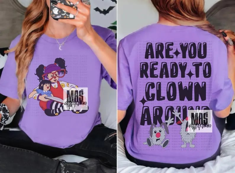 Clown Around Comfy Couch Shirt