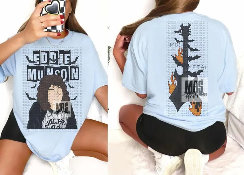 Eddie Munson Stranger Things shirt