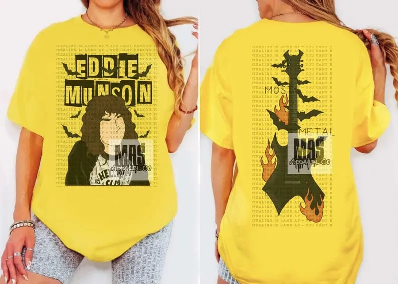 Eddie Munson Stranger Things shirt