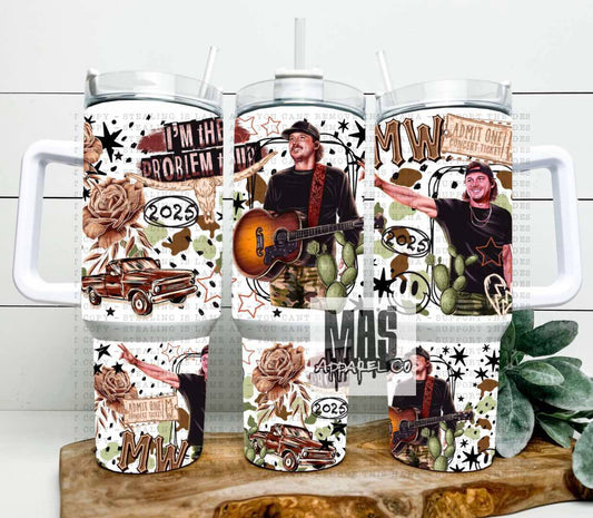 Im the Problem Morgan Wallen Tour Tumbler