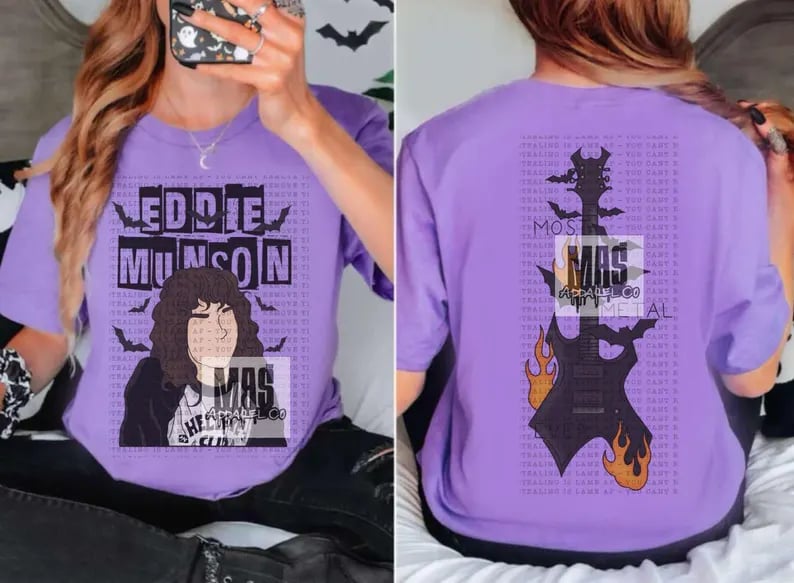 Eddie Munson Stranger Things shirt